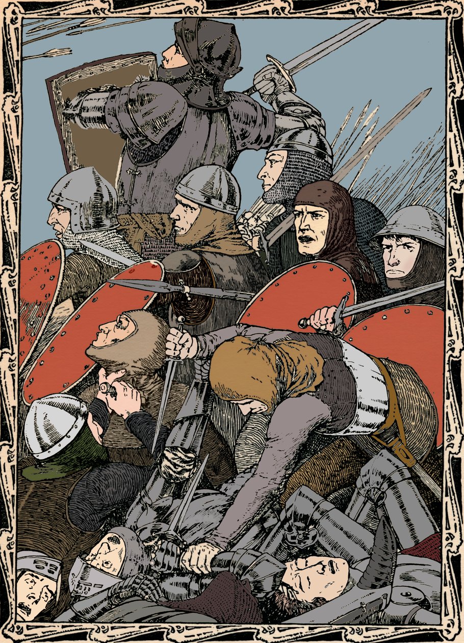À la bataille d