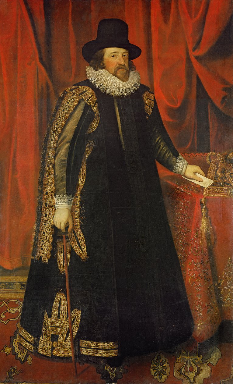 Sir Francis Bacon (1561-1626) Vicomte de St. Albans - Paul van Somer