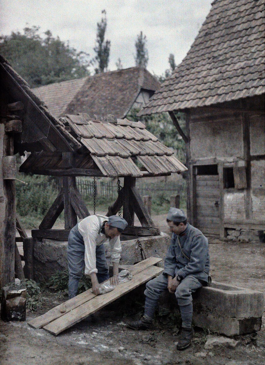 Deux soldats français s