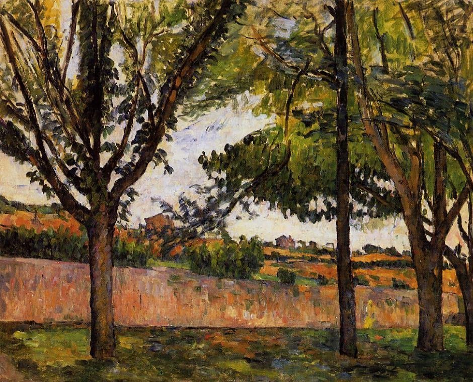 À Jas de Bouffan - Paul Cézanne