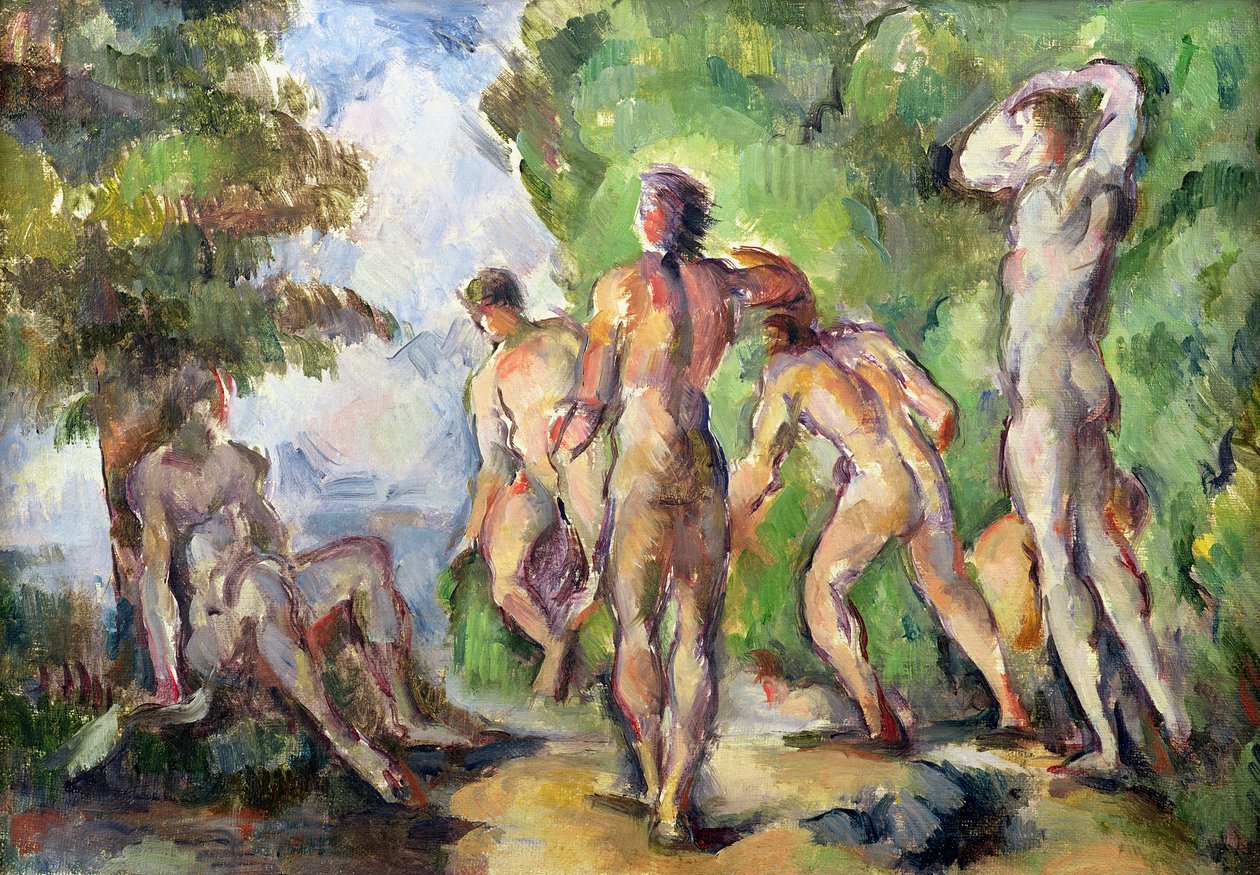 Baigneurs, vers 1892-94 - Paul Cézanne