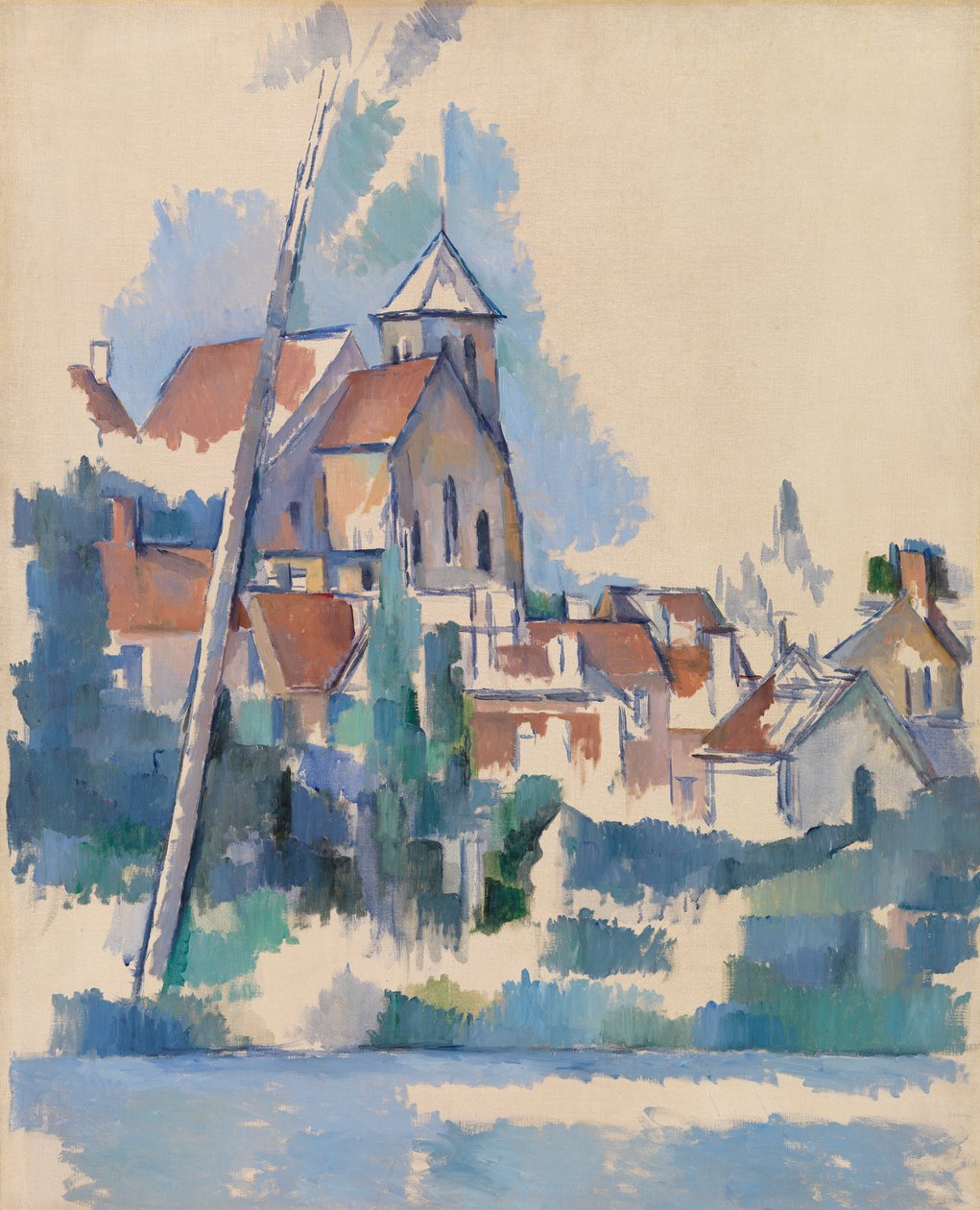 Église à Montigny-sur-Loing, 1898 - Paul Cézanne
