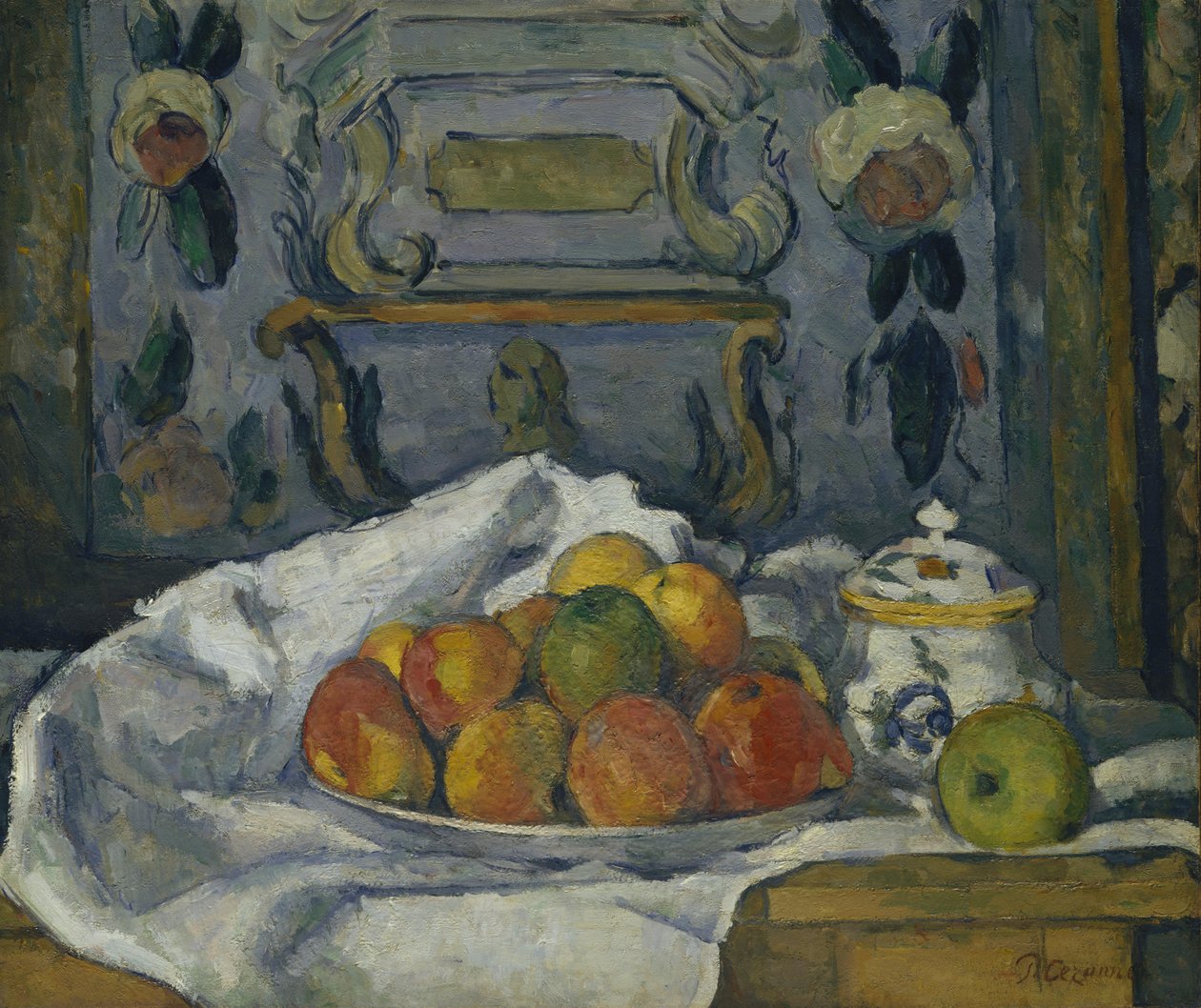 Plat de pommes - Paul Cézanne