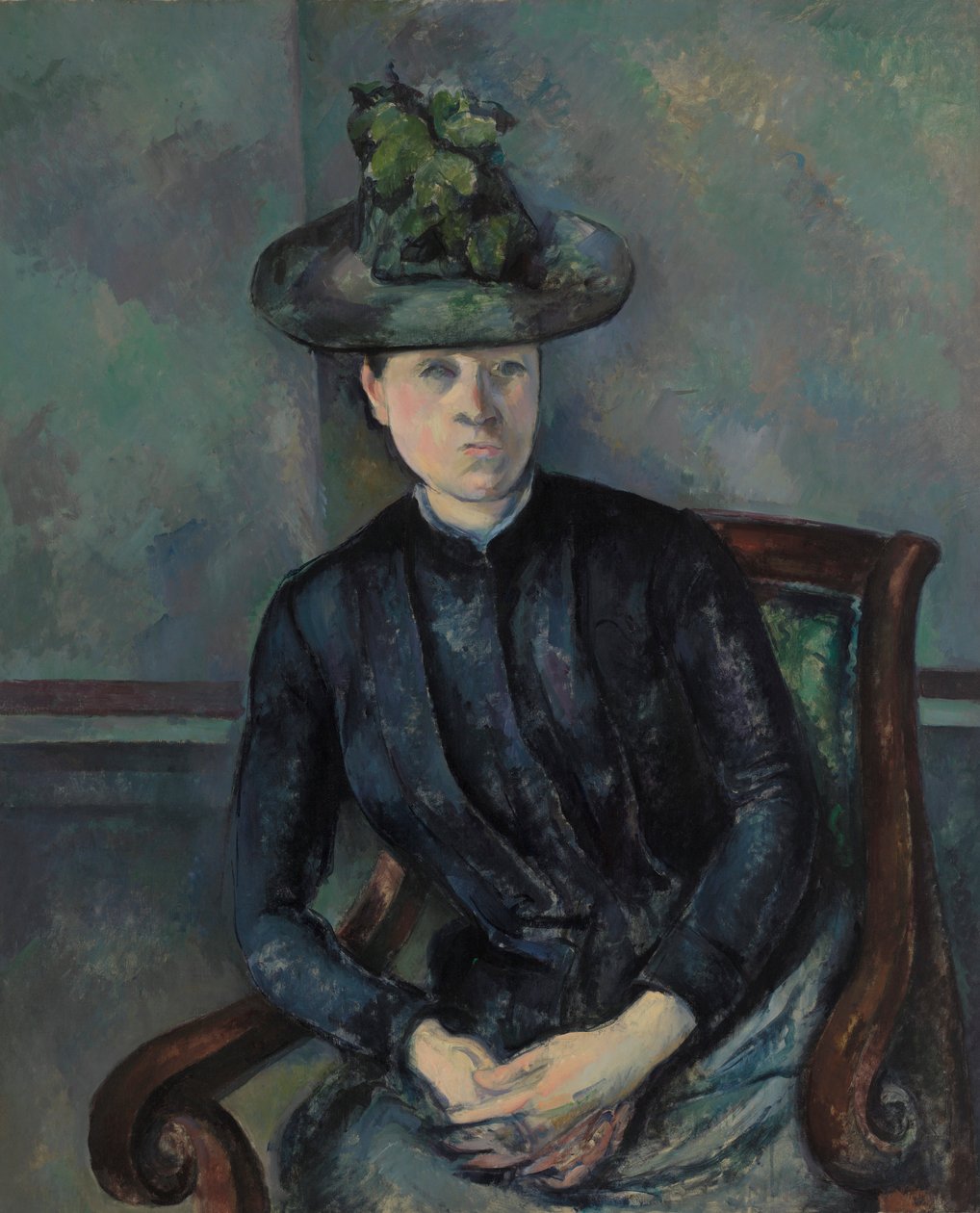 Madame Cézanne au chapeau vert - Paul Cézanne