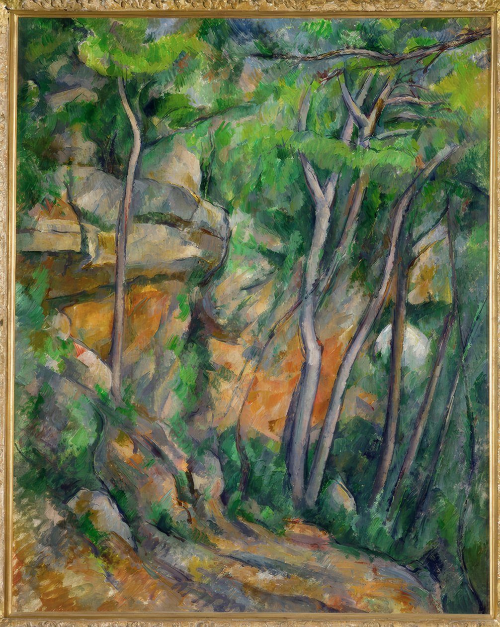 P. Cézanne, Dans le parc du Château Noir - Paul Cézanne