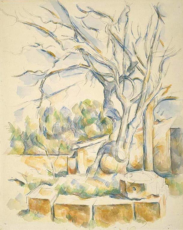 Pistachier au Château Noir - Paul Cézanne