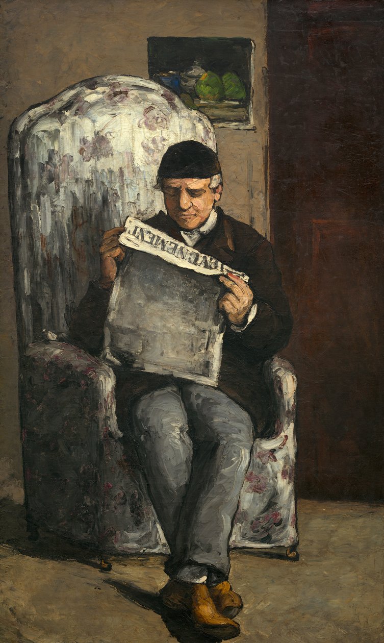 Portrait de Louis-Auguste Cézanne - Paul Cézanne