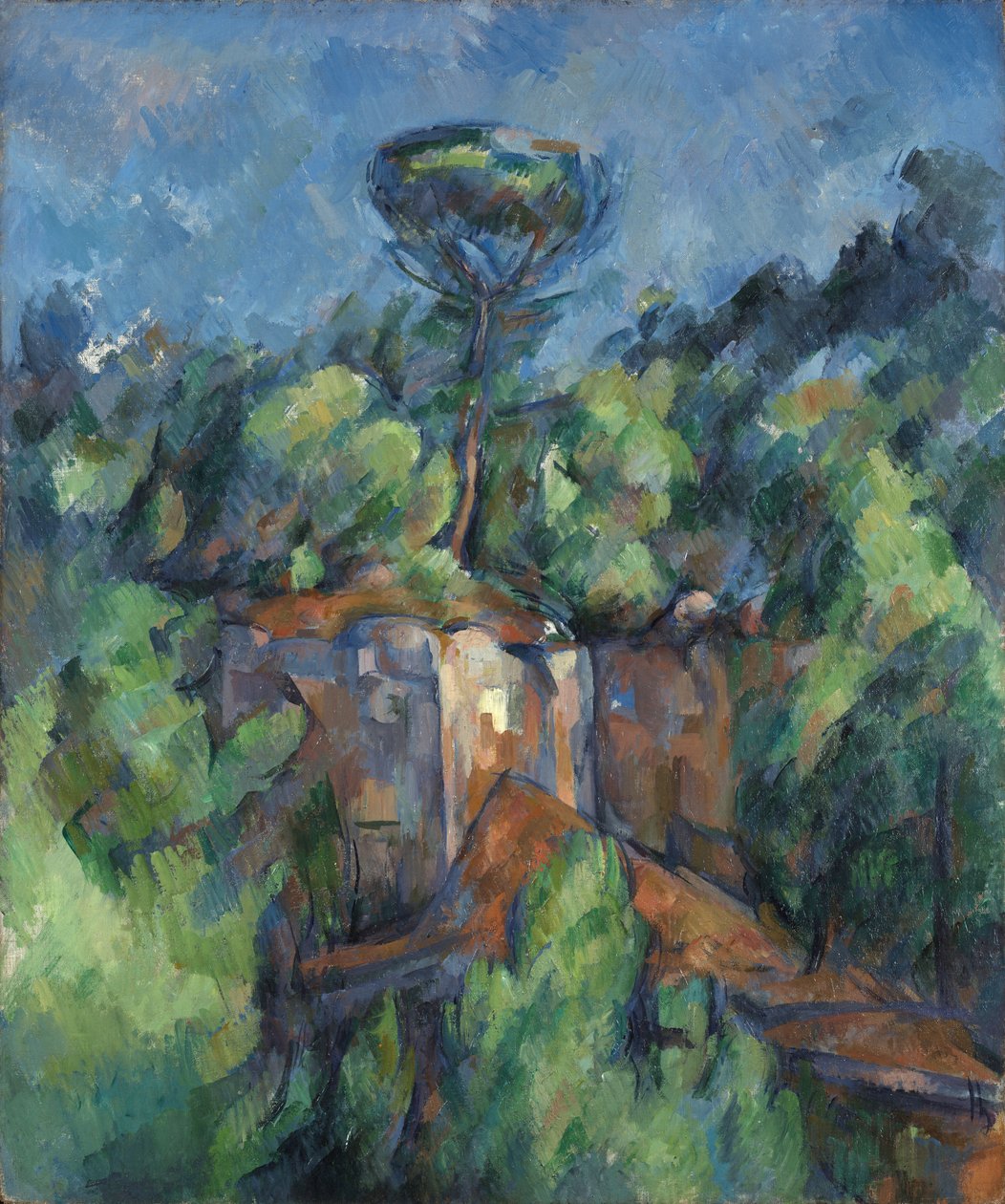 Carrière à Bibémus - Paul Cézanne