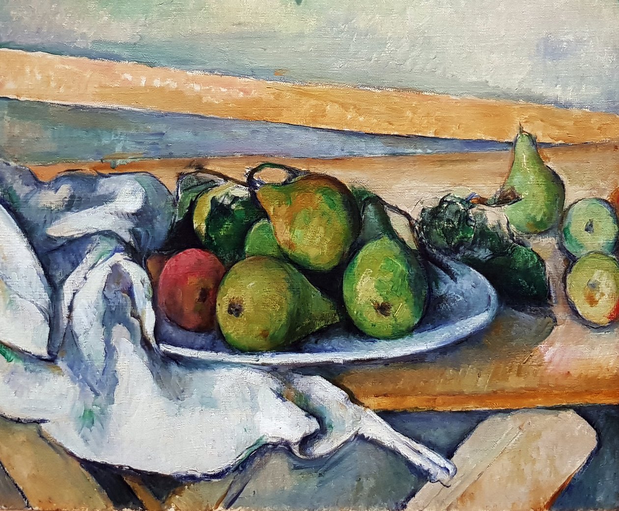 Nature morte avec poires - Paul Cézanne