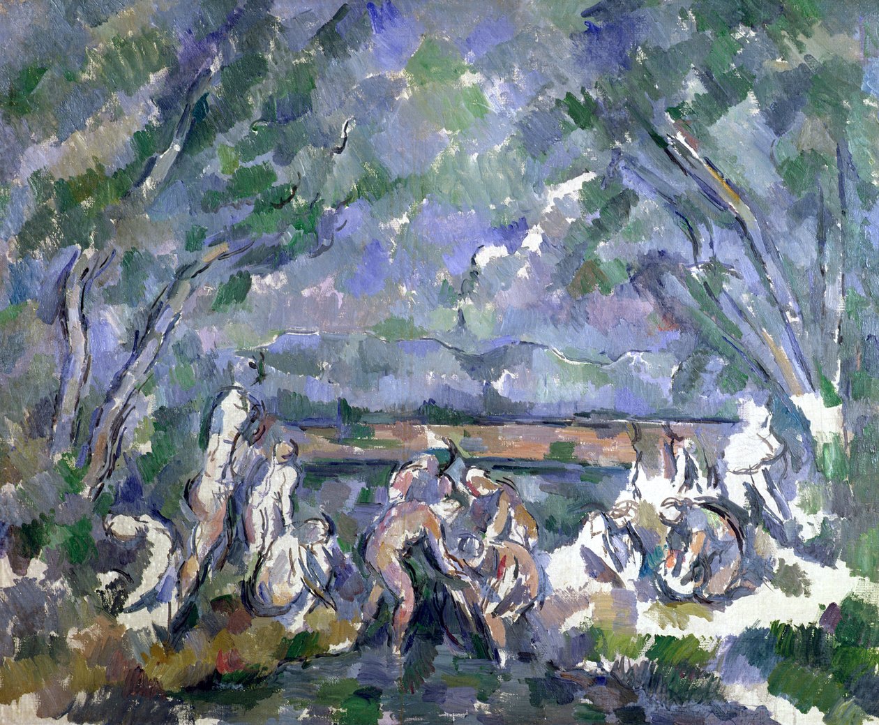 Les Baigneuses, 1902-06 - Paul Cézanne