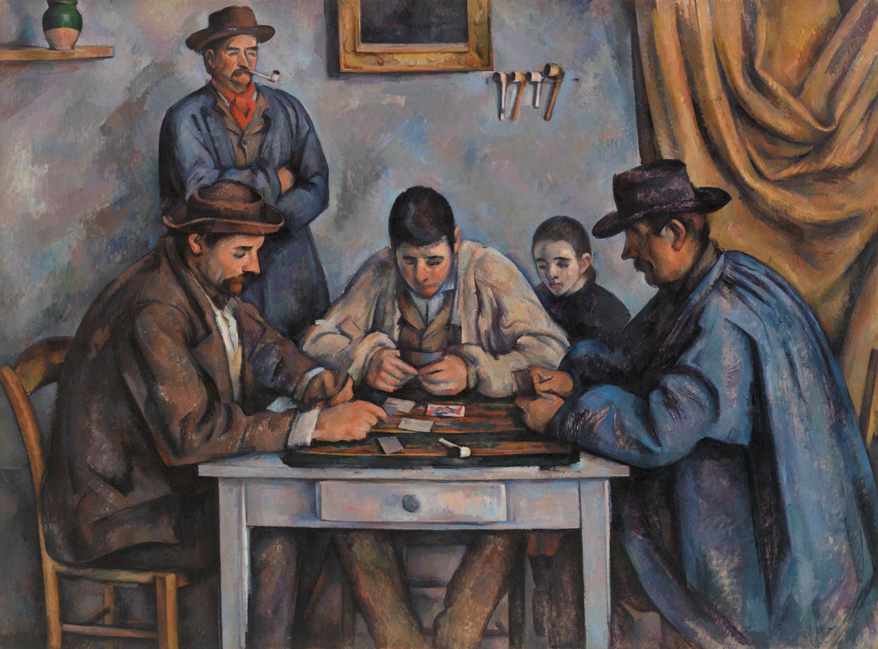 Les Joueurs de cartes, 1890-92 - Paul Cézanne