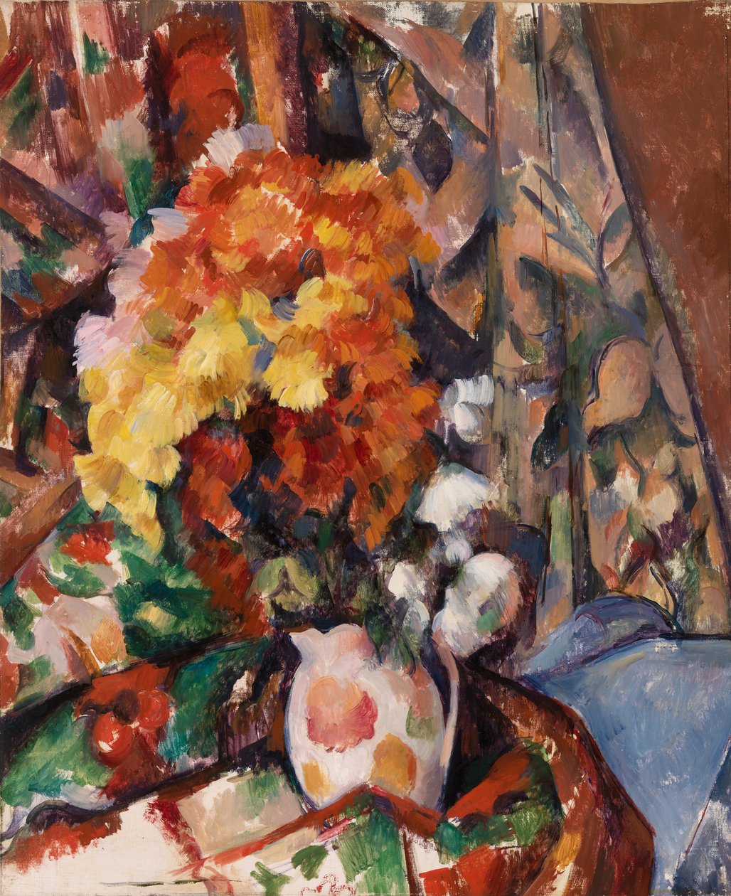 Le Vase Fleuri - Paul Cézanne