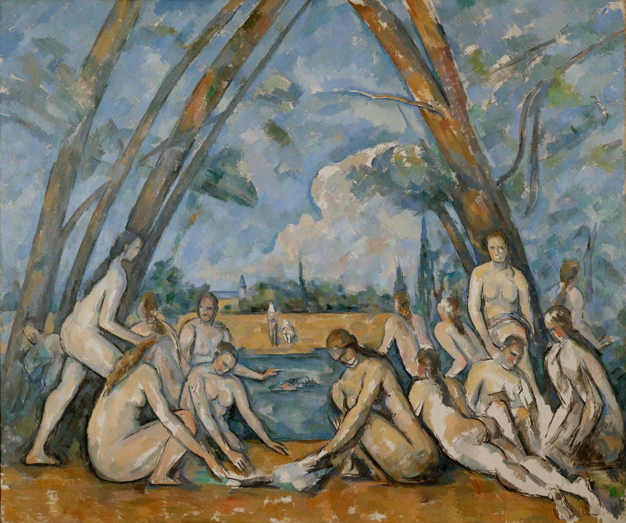 Les Grandes Baigneuses - Paul Cézanne
