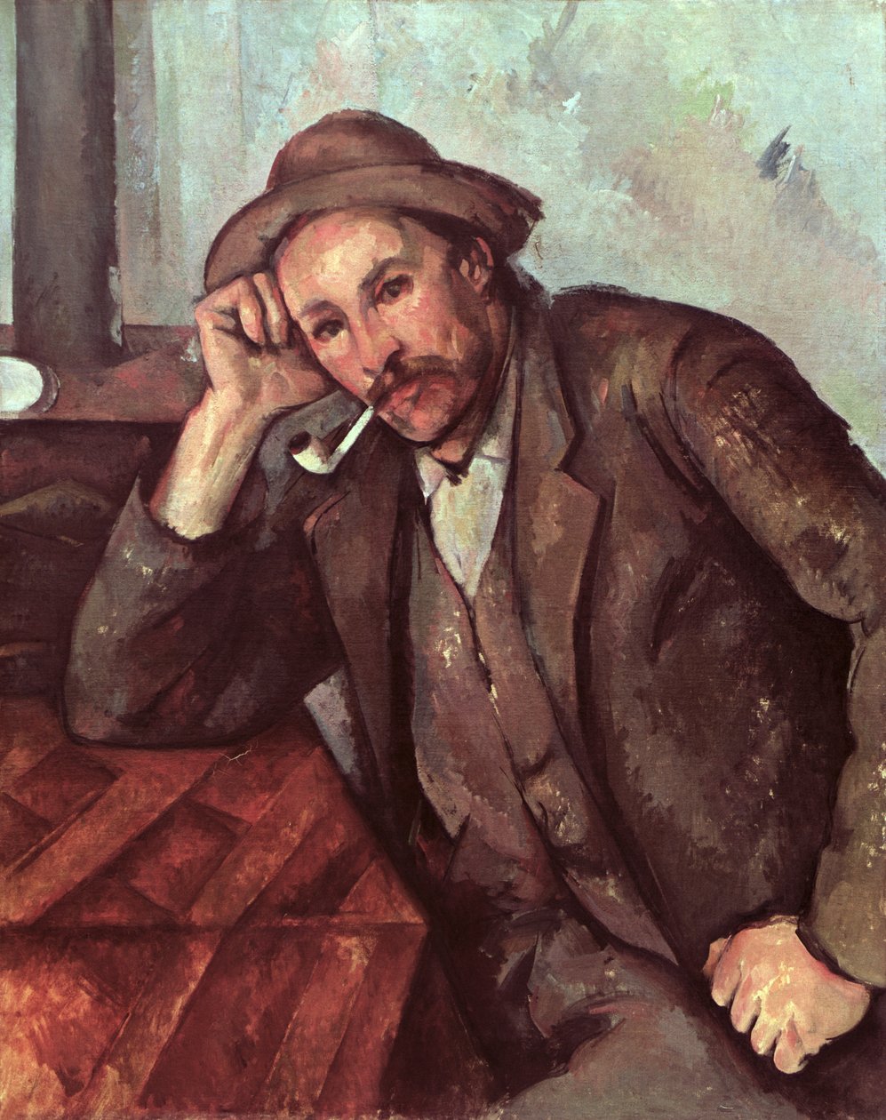Le fumeur, 1891-92 - Paul Cézanne