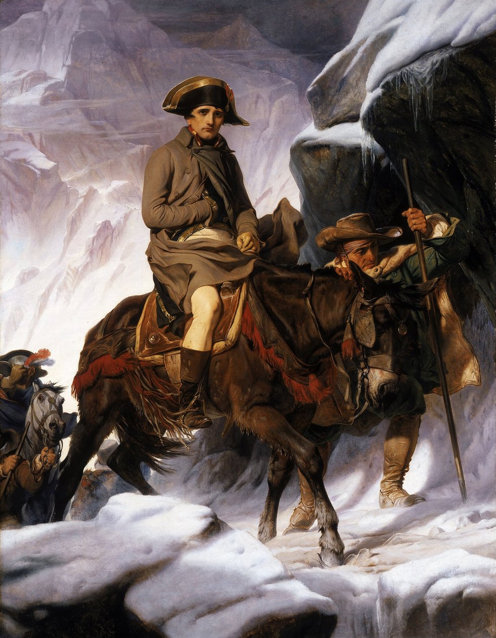 Napoléon franchissant les Alpes - Paul Delaroche