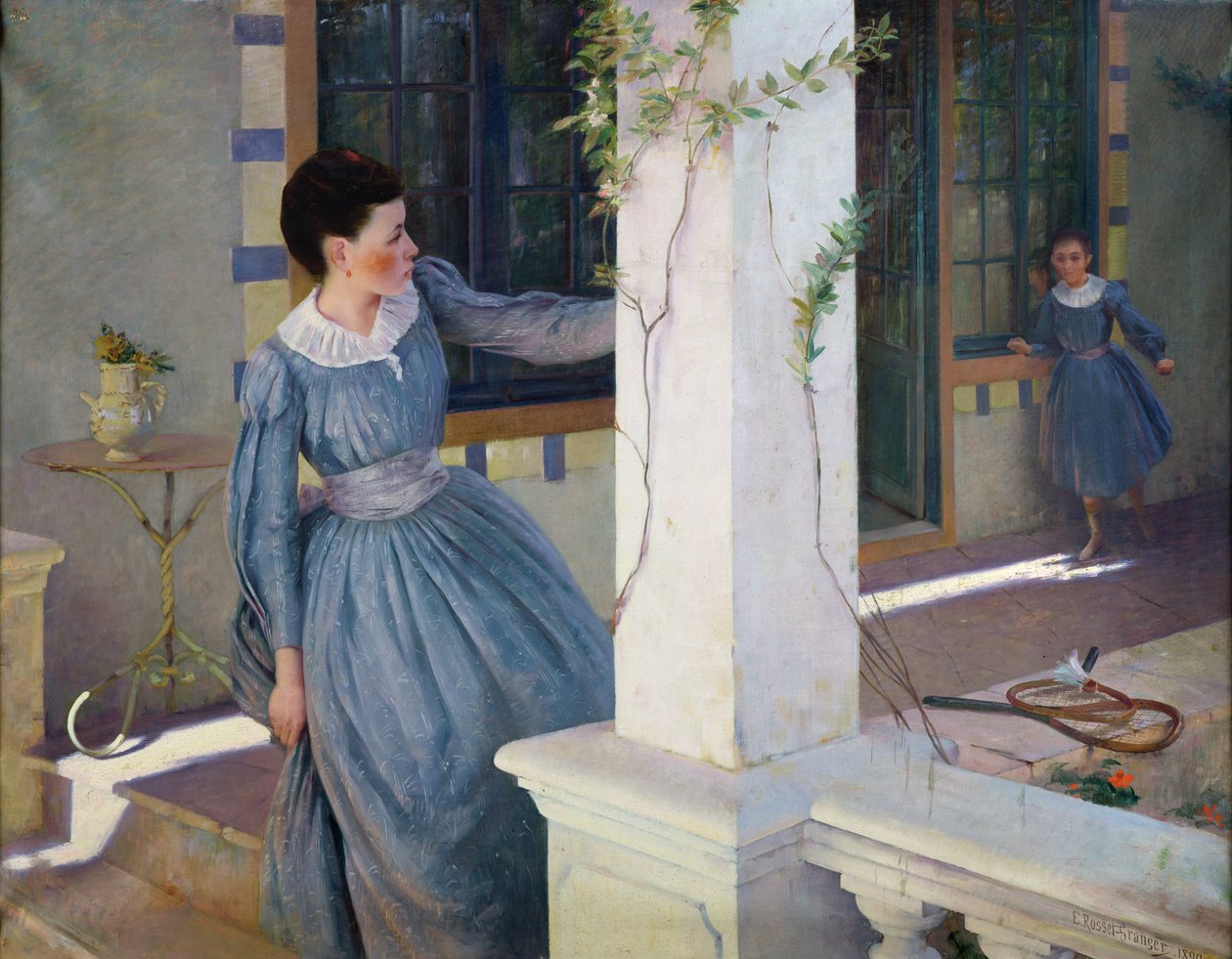 Cache-cache, 1890 - Paul Edouard Rosset Granger