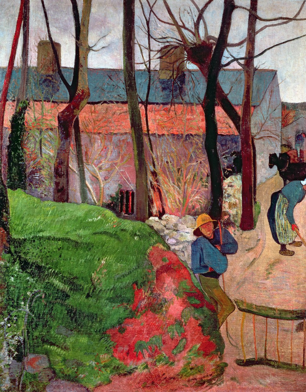Cottage à Le Pouldu, 1890 - Paul Gauguin