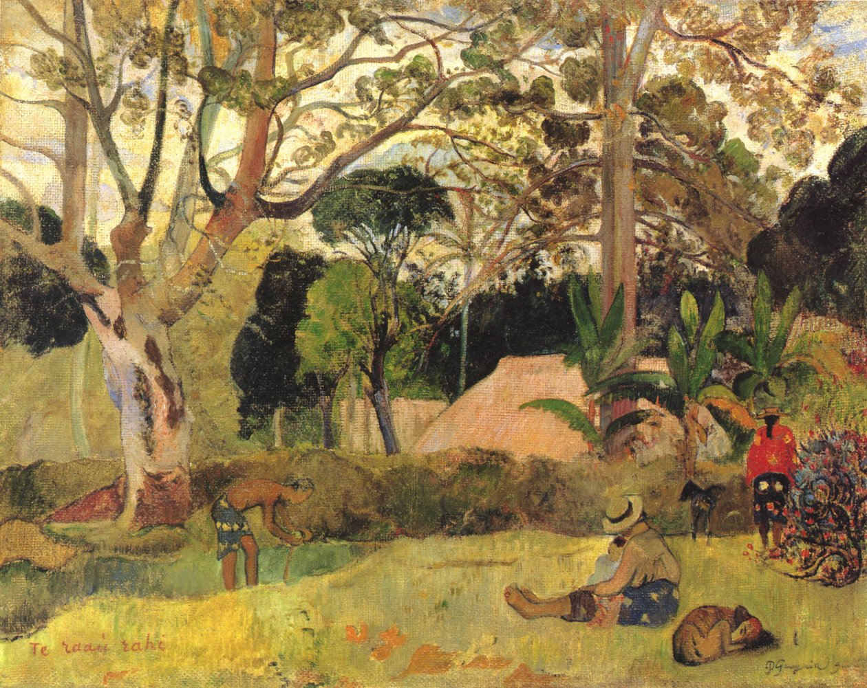 Le grand arbre III - Paul Gauguin