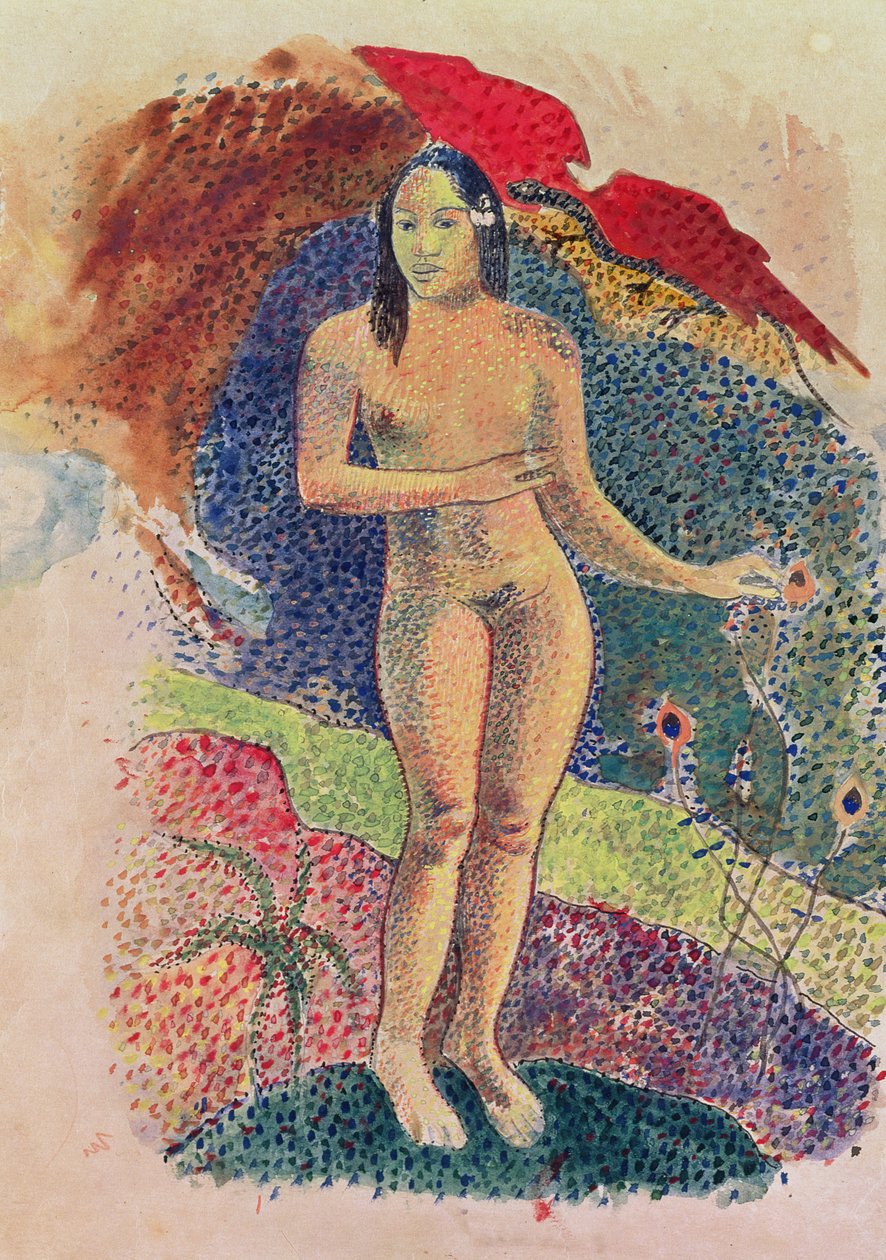 Nu féminin tahitien - Paul Gauguin