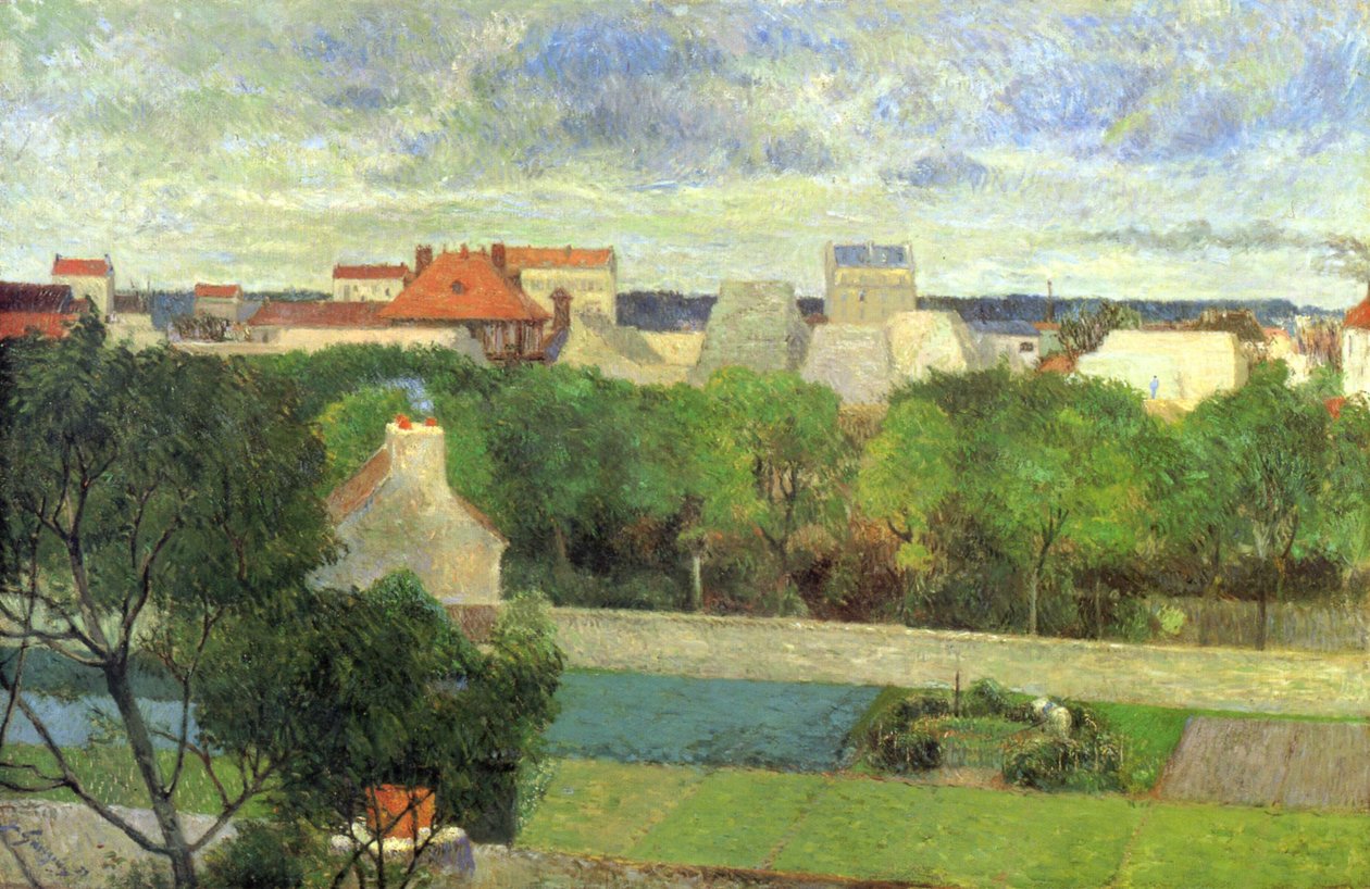 Maraîchers à Vaugirard - Paul Gauguin