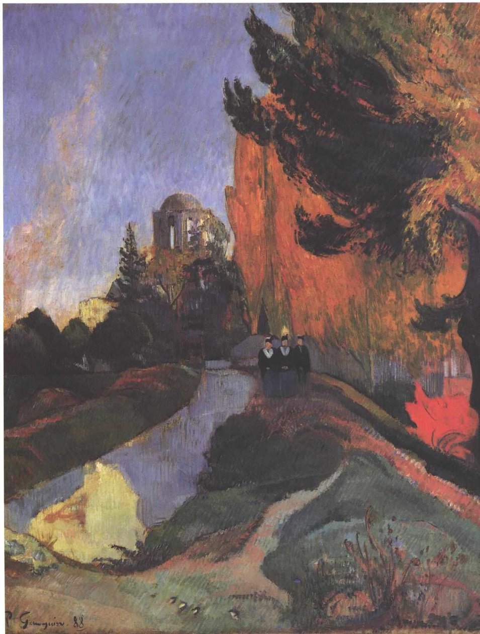 Les Alyscamps - Paul Gauguin