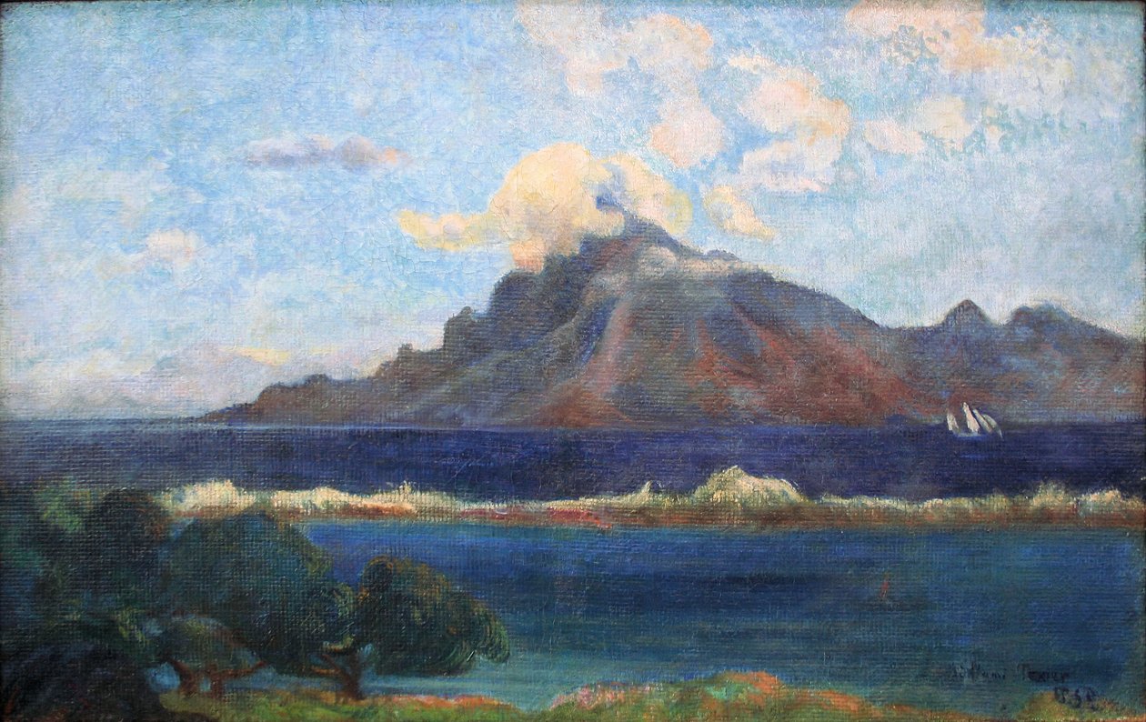 Paysage de Te Vaa - Paul Gauguin