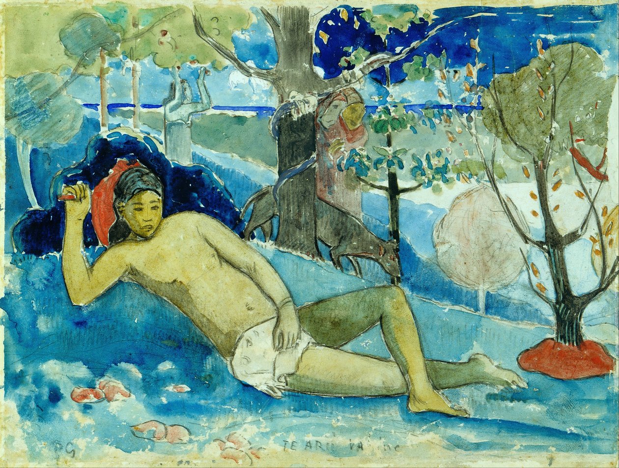 Te arii vahine (La Reine de Beauté ou La Noble Reine) - Paul Gauguin