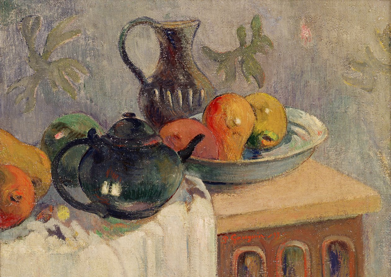 Théière, Broc et Fruits, 1899 - Paul Gauguin
