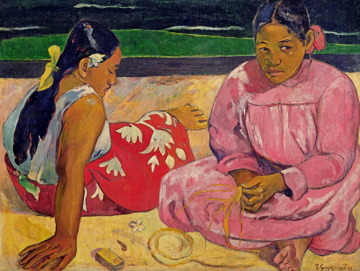 Femmes de Tahiti, sur la plage, 1891 - Paul Gauguin