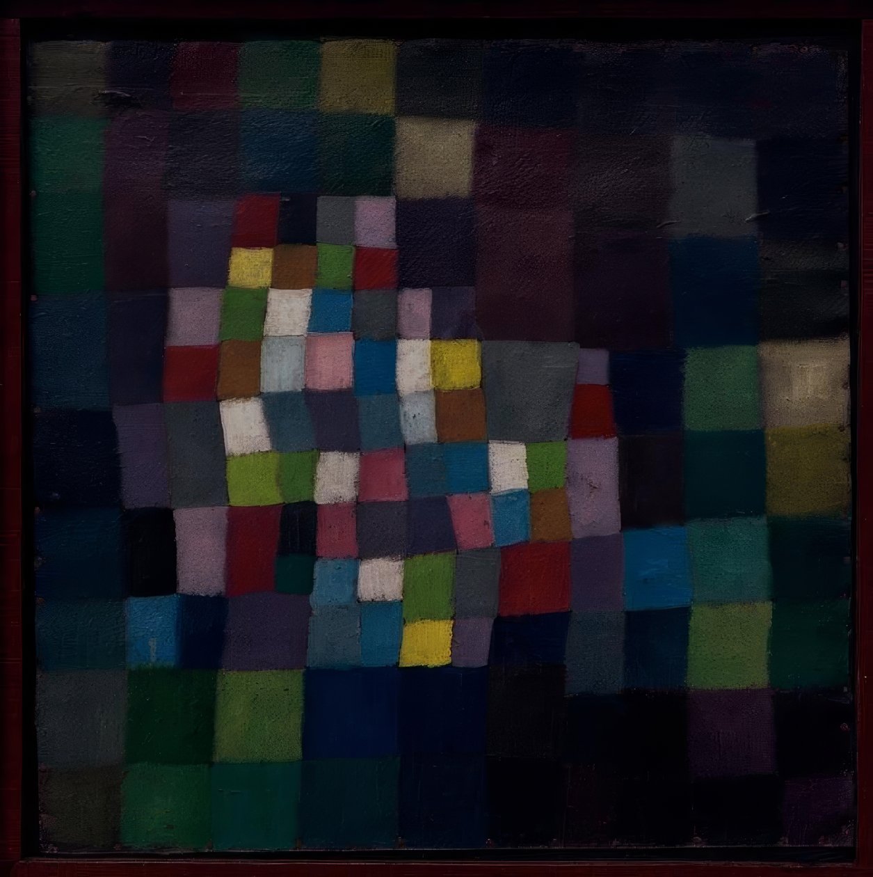 Abstrait en référence à un arbre en fleurs - Paul Klee