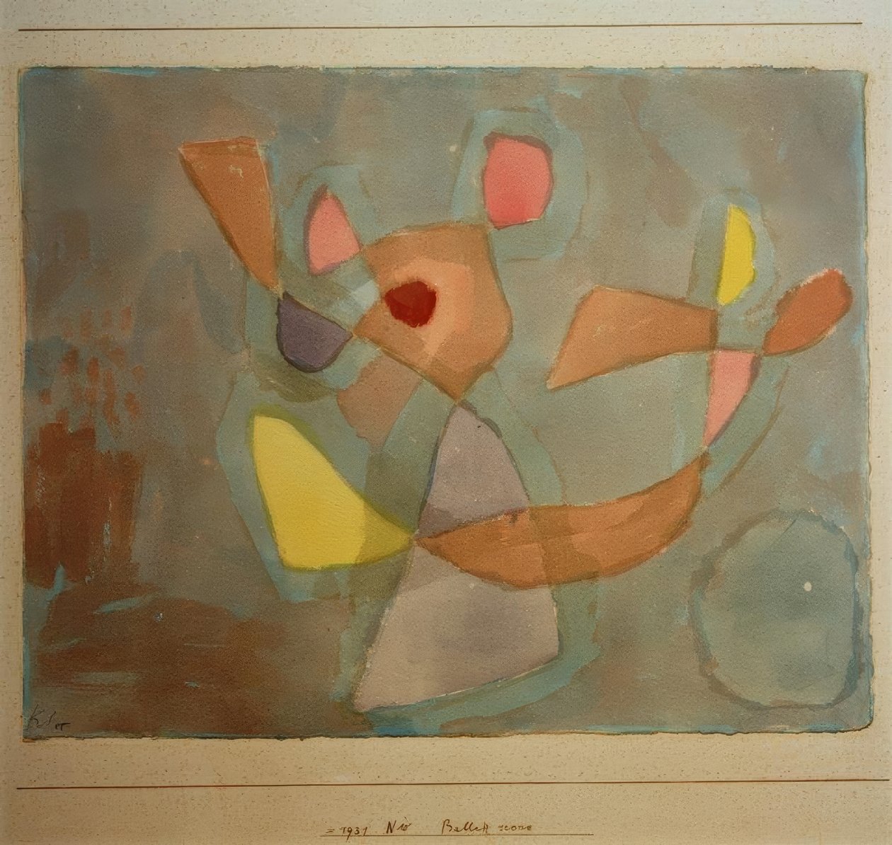 Scène de ballet - Paul Klee