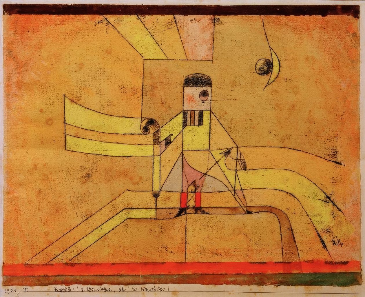 Bartolo: La vendetta, Oh! la vendetta! - Paul Klee