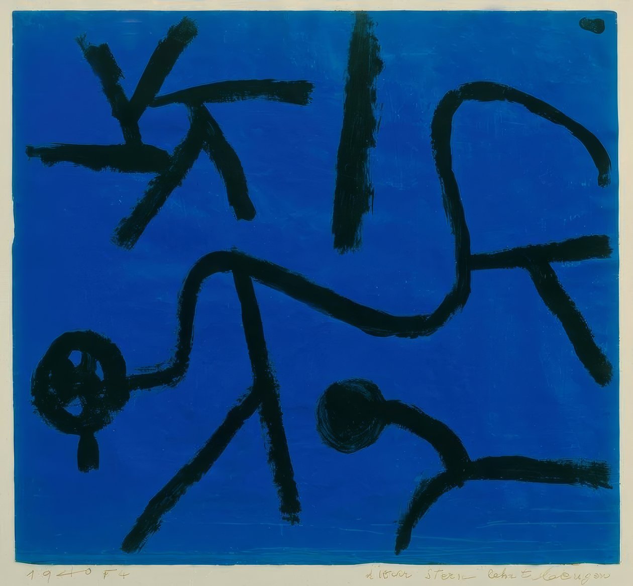 Cette étoile enseigne à se courber - Paul Klee