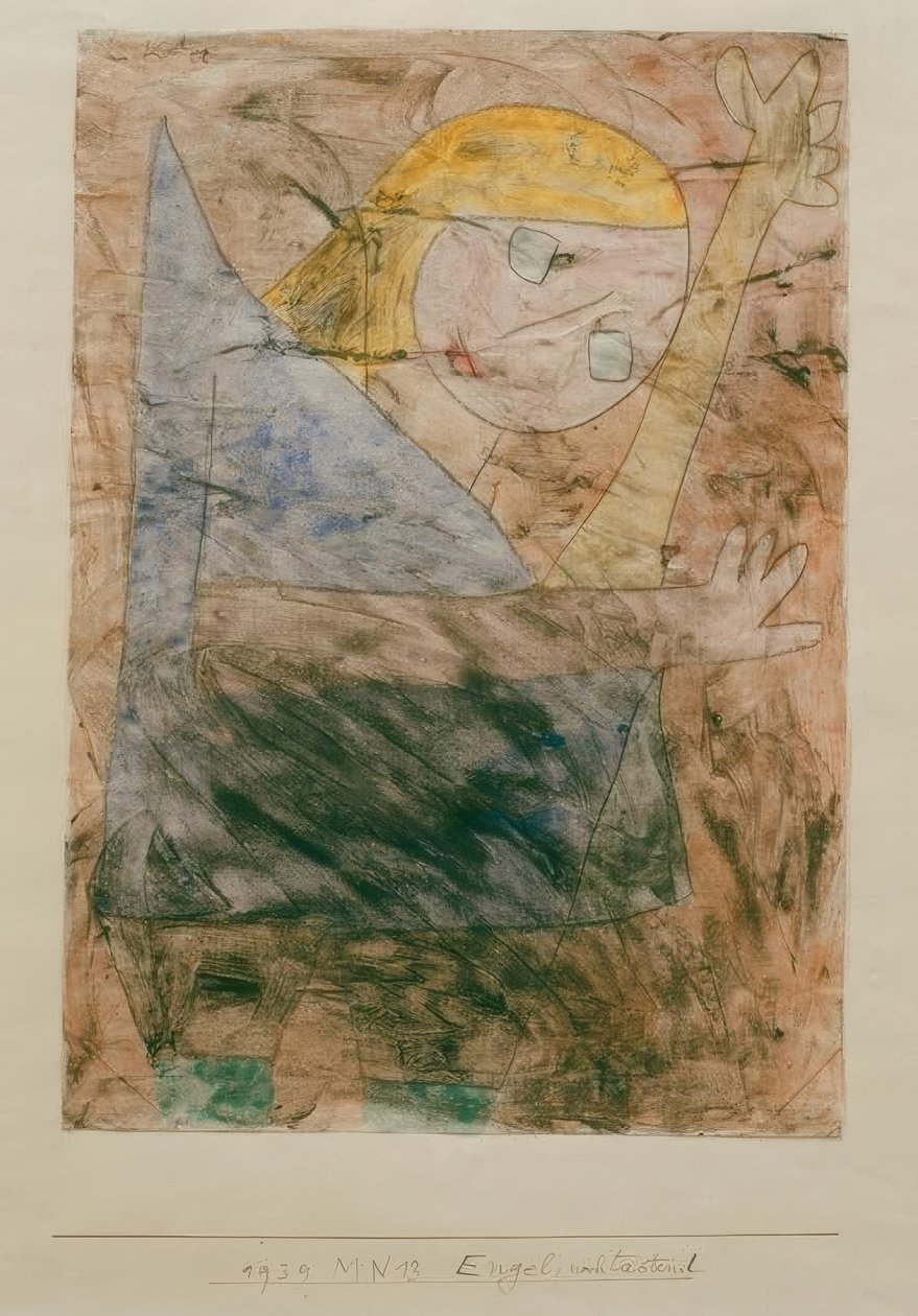 Ange, encore tâtonnant - Paul Klee