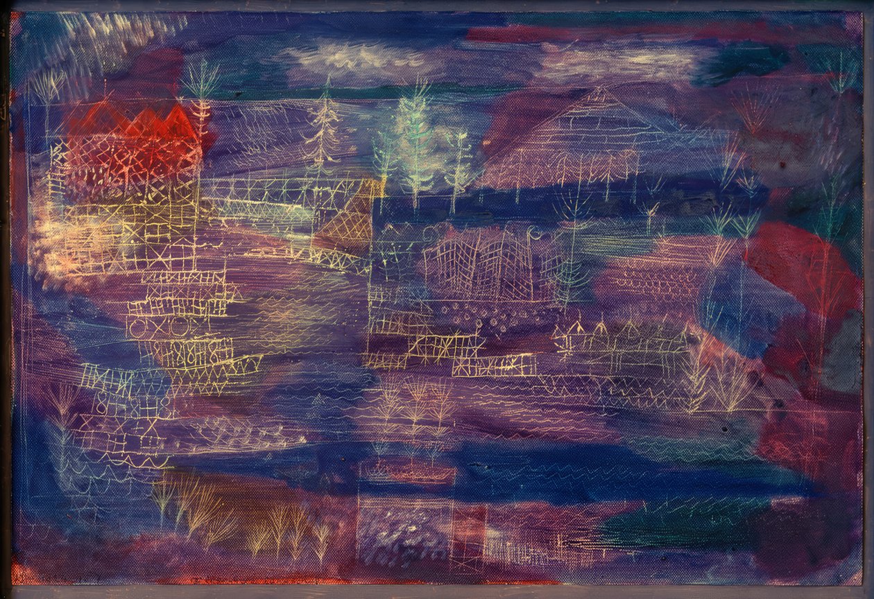 Paysage fluvial - Paul Klee