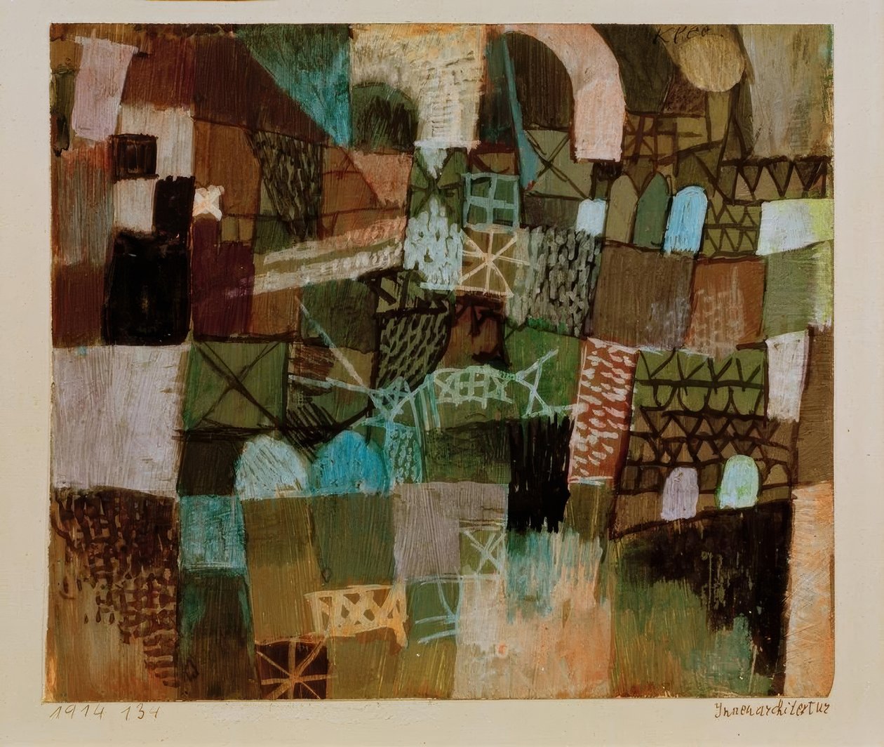 Architecture intérieure - Paul Klee