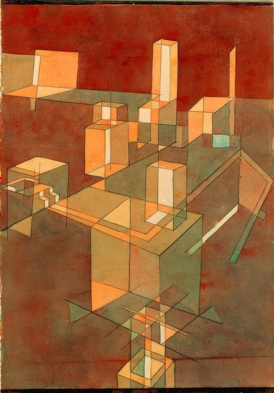 Ville italienne - Paul Klee