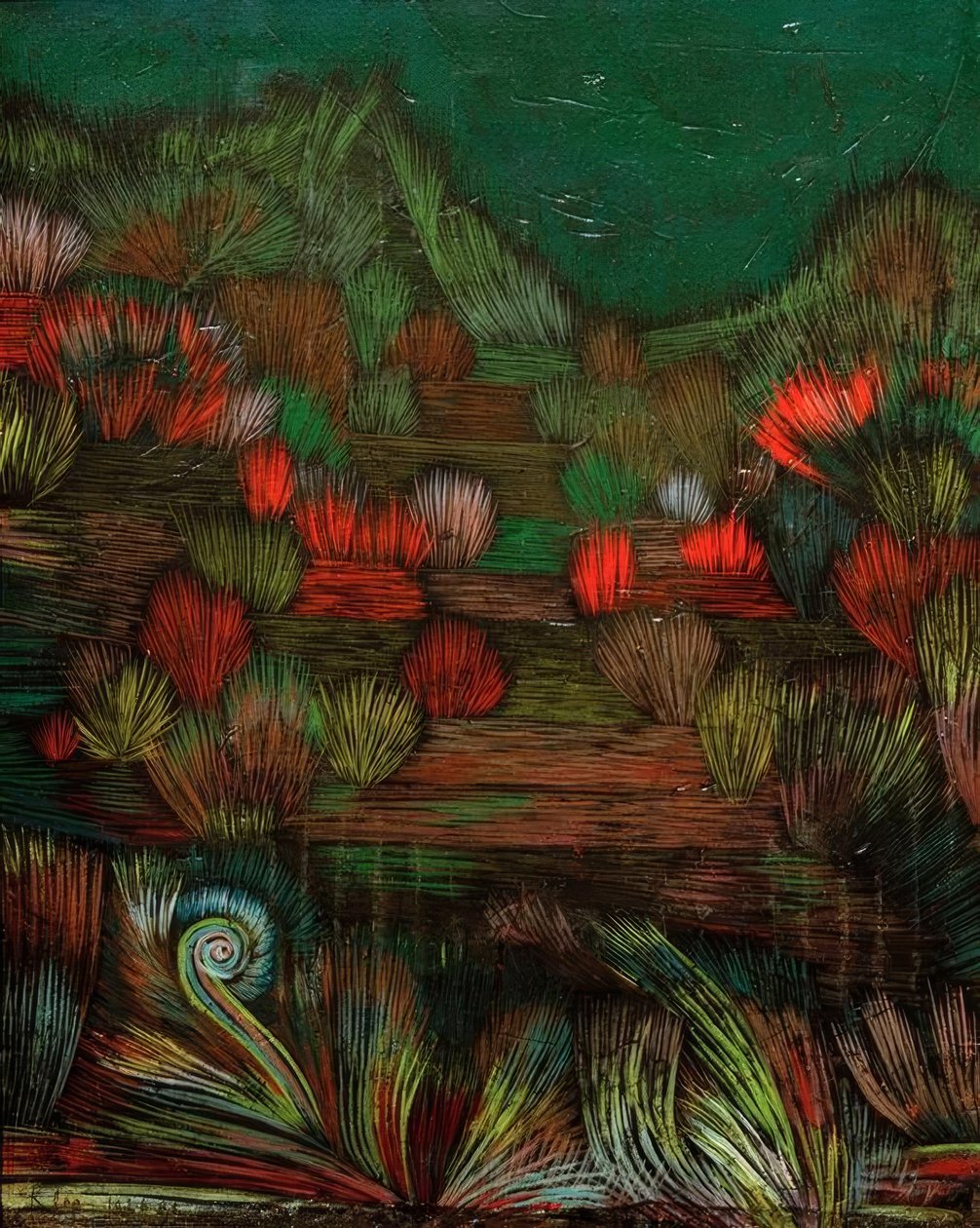 Petit tableau de dunes - Paul Klee