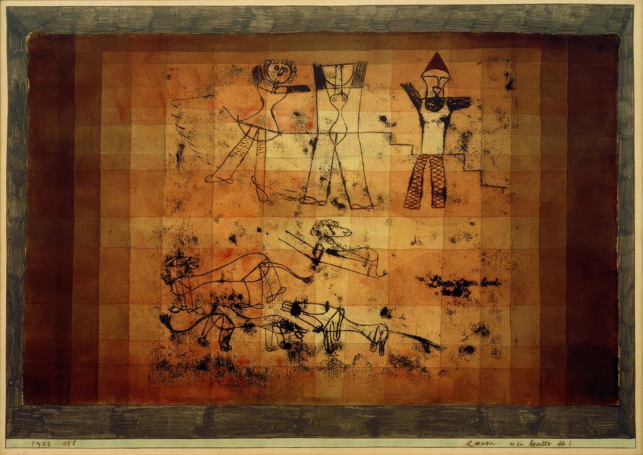 Lions, regardez-les! - Paul Klee