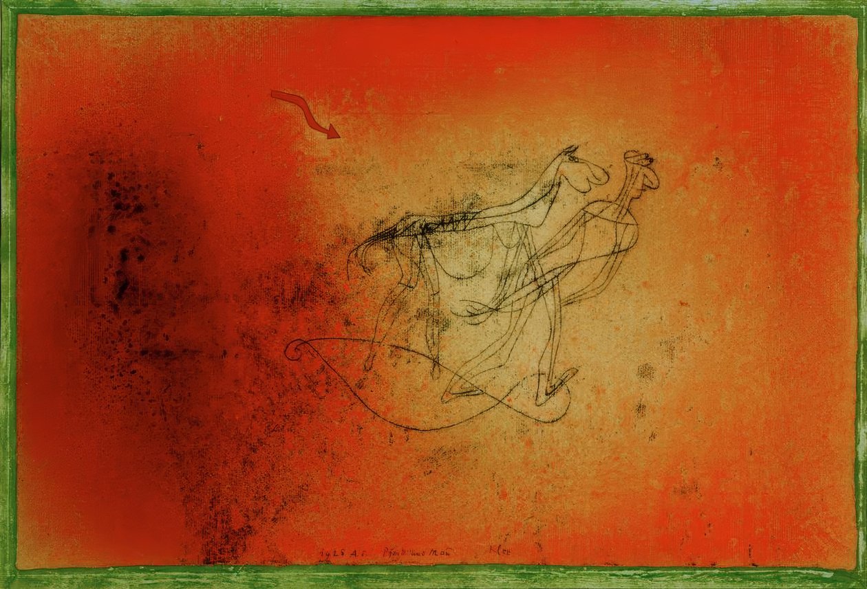 Cheval et homme - Paul Klee