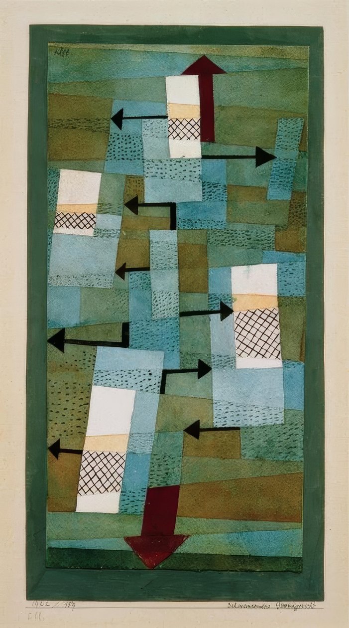Équilibre instable - Paul Klee