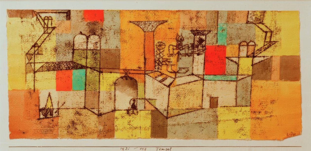 Temple - Paul Klee