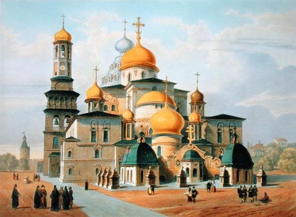 Novy Ierusalem près de Moscou, imprimé par Louis-Pierre-Alphonse Bichebois (1801-50), 1830 - Paul Marie Roussel