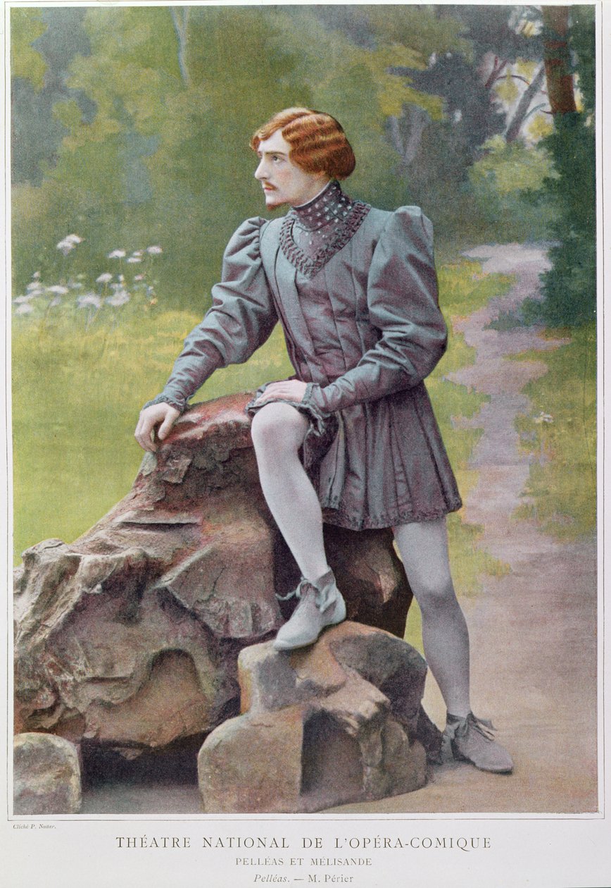 Jean Perier (1869-1954) dans le rôle de Pelléas dans 