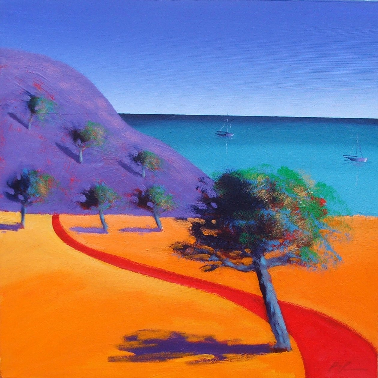 Chemin rouge - Paul Powis