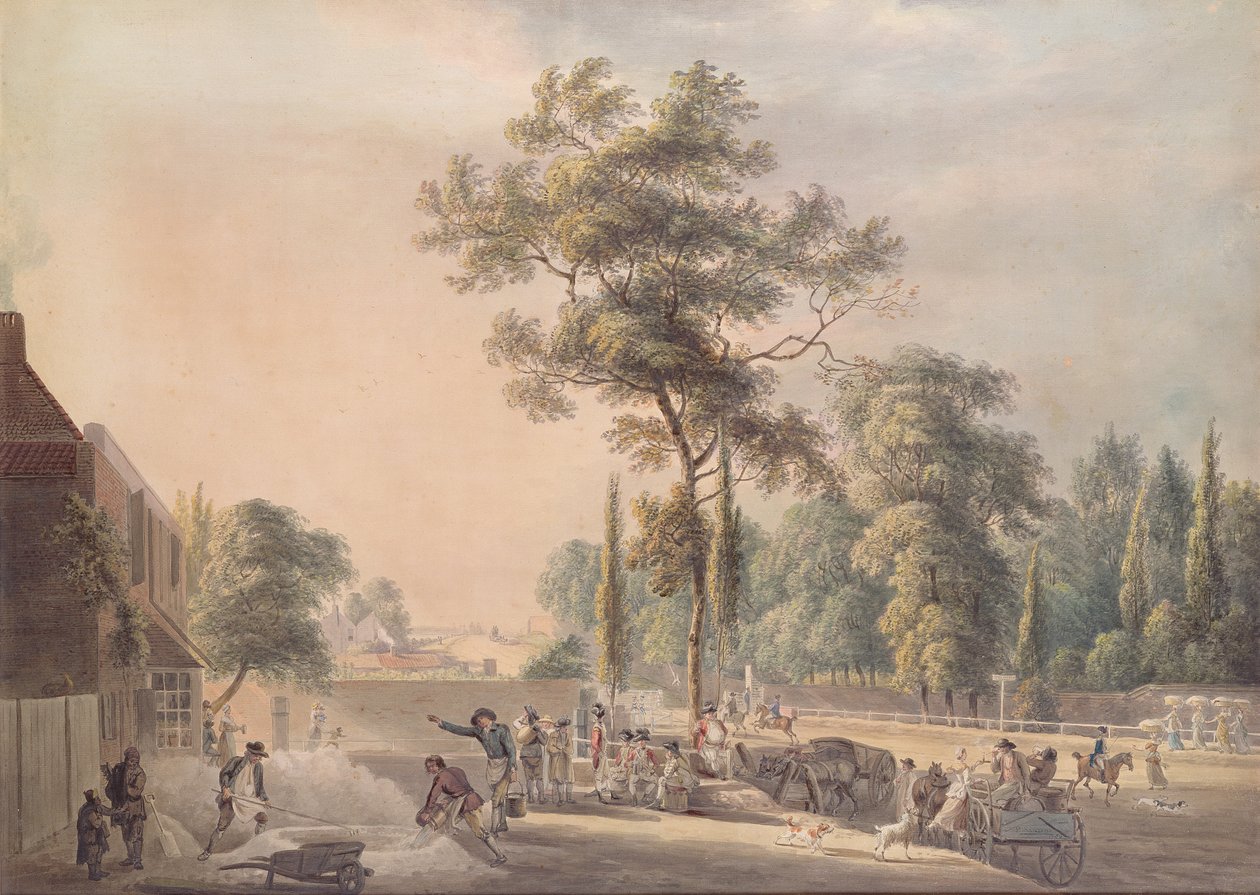 Le Vieux Cygne, Bayswater - Paul Sandby