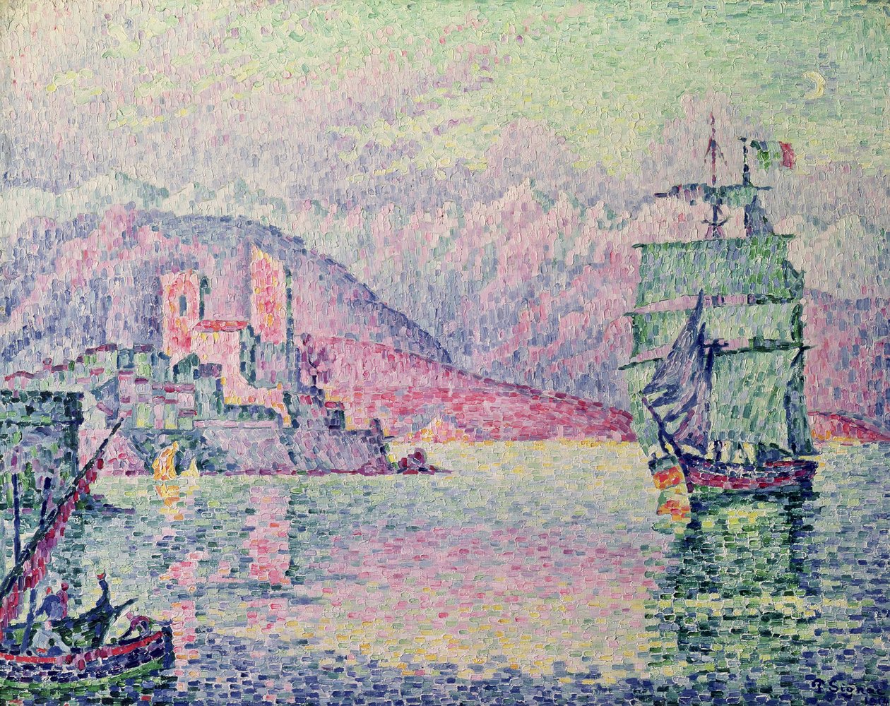 Antibes, soir, 1914 - Paul Signac