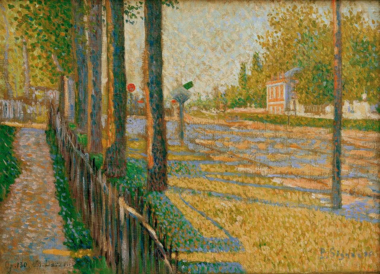 La route Pontoise – L’embranchement de Bois-Colombes - Paul Signac