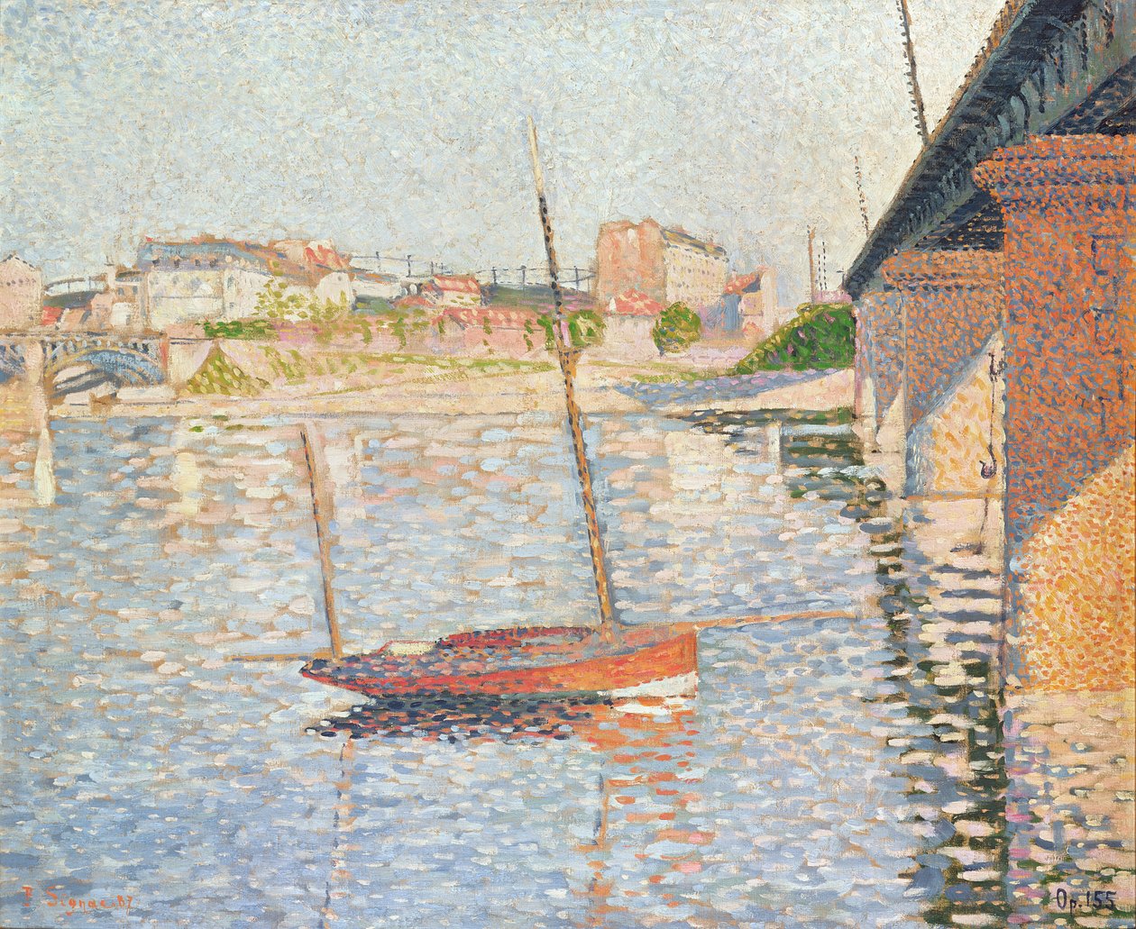 Le Clipper, Asnières, 1887 - Paul Signac