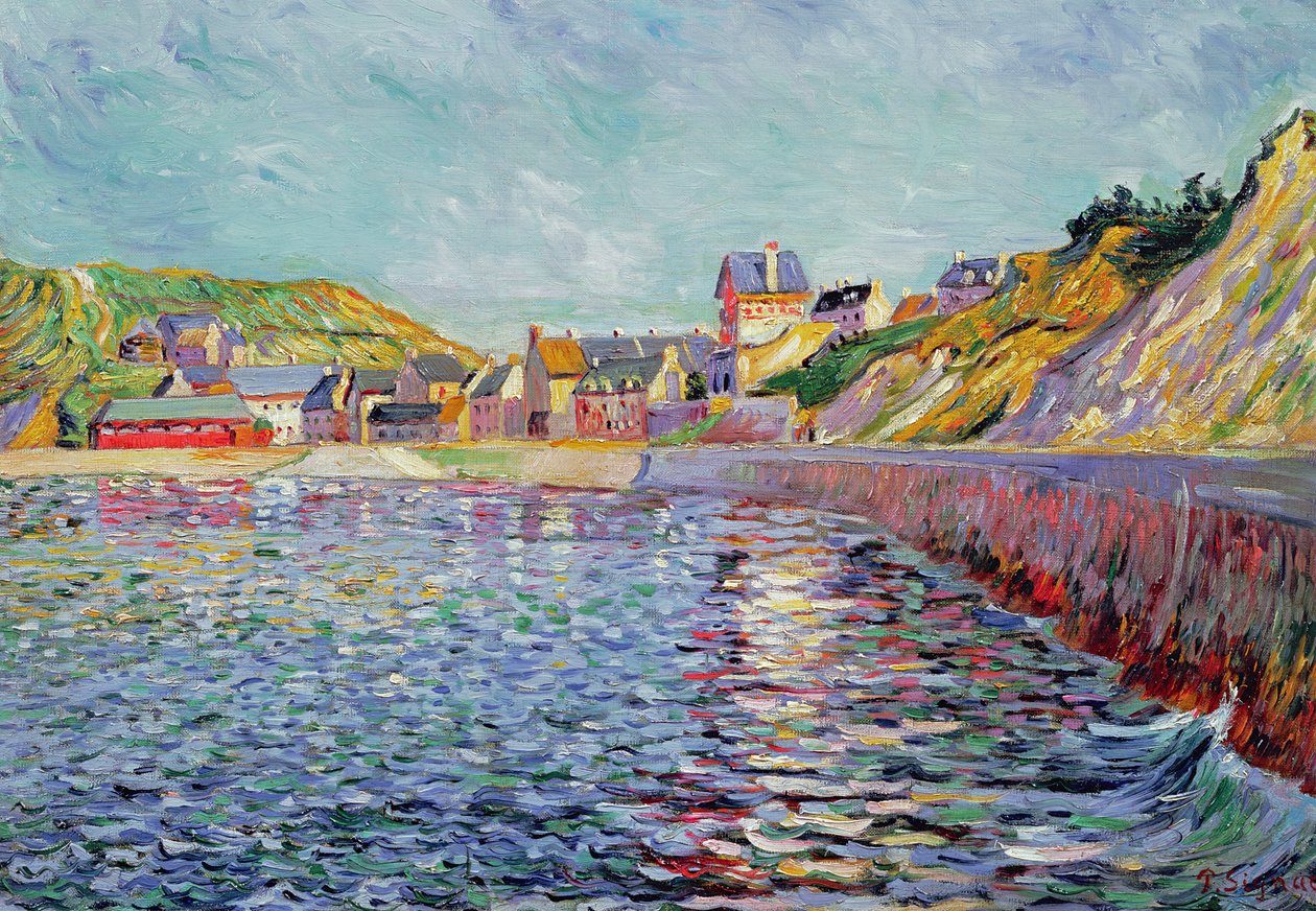 Port-en-Bessin, Calvados, c.1884 - Paul Signac